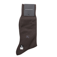 【新品】 ソックス 靴下 25〜26 バーバリー 52088 BURBERRY ダークグレー系 メンズ