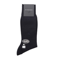 【新品】 ソックス 靴下 25〜26 バーバリー 52110 BURBERRY ネイビー系 メンズ