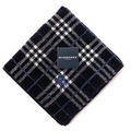 【新品】 タオルハンカチ  バーバリーロンドン 60370 BURBERRY LONDON ネイビー系 レディース
