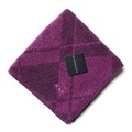 【新品】 タオルハンカチ  バーバリーロンドン 68840 BURBERRY LONDON パープル レディース