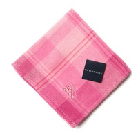 【新品】 タオルハンカチ  バーバリーロンドン 68851 BURBERRY LONDON ピンク レディース