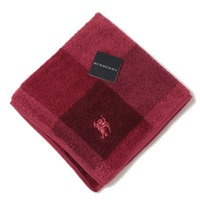 【新品】 タオルハンカチ  バーバリーロンドン 69344 BURBERRY LONDON レッド レディース