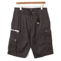 【新品】 ハーフパンツ　タグ付き 76 バーバリーブラックレーベル 62531 BURBERRY BLACK LABEL ブラック メンズ