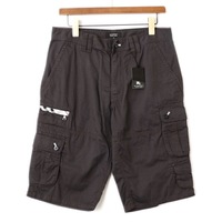 【新品】 ハーフパンツ　タグ付き 76 バーバリーブラックレーベル 62531 BURBERRY BLACK LABEL ブラック メンズ