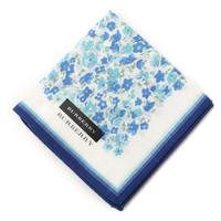 【新品】 ハンカチ  バーバリー 58041 BURBERRY ブルー系 メンズ