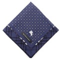 【新品】 ハンカチ  バーバリー 61344 BURBERRY ネイビー レディース