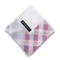 【新品】 ハンカチ  バーバリー 61374 BURBERRY ブルー レディース