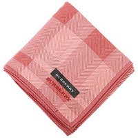 【新品】 ハンカチ  バーバリー 61517 BURBERRY ピンク系 レディース
