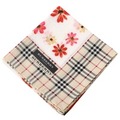 【新品】 ハンカチ  バーバリーロンドン 60181 BURBERRY LONDON ホワイト系 レディース