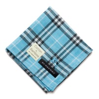 【新品】 ハンカチ  バーバリーロンドン 64378 BURBERRY LONDON ブルー レディース