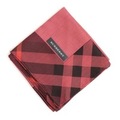 【新品】 ハンカチ チェック  バーバリー 71584 BURBERRY レッド メンズ