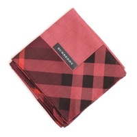【新品】 ハンカチ チェック  バーバリー 71584 BURBERRY レッド メンズ