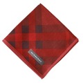 【新品】 ハンカチ 大判サイズ バーバリーロンドン 59312 BURBERRY LONDON レッド系 レディース