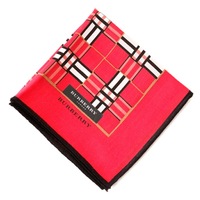 【新品】 ハンカチ 大判サイズ バーバリーロンドン 59361 BURBERRY LONDON レッド系 レディース