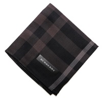 【新品】 ハンカチ　チェック  バーバリーロンドン 69042 BURBERRY LONDON グレー レディース