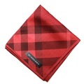 【新品】 ハンカチ　チェック  バーバリーロンドン 69098 BURBERRY LONDON ピンク レディース