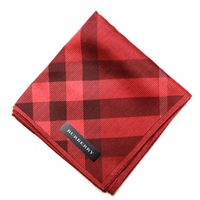 【新品】 ハンカチ　チェック  バーバリーロンドン 69098 BURBERRY LONDON ピンク レディース