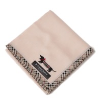 【新品】 ハンカチ　犬刺繍  バーバリーロンドン 69325 BURBERRY LONDON ピンク レディース