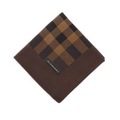 【新品】 ハンカチ（チェック）  バーバリー 50512 BURBERRY ブラウン系 メンズ
