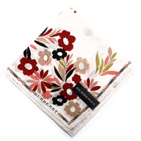 【新品】 ハンカチ（大判） 花柄 大判 バーバリーロンドン 65787 BURBERRY LONDON ベージュ レディース