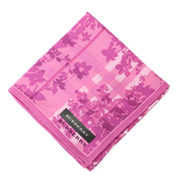 【新品】 ハンカチ（柄物）  バーバリー 51355 BURBERRY パープル系 レディース