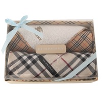 【新品】 ハンカチセット（チェック）  バーバリーロンドン 47827 BURBERRY LONDON ベージュ系 メンズ