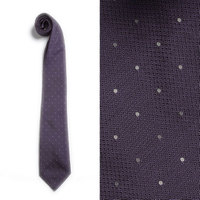 【新品】 バーバリーロンドン BURBERRY LONDON ドットネクタイ 36548 紫系 メンズ