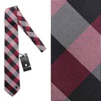 【新品】 ブラックレーベル・クレストブリッジ ネクタイ　チェック  66094 BLACK LABEL CRESTBRIDGE ピンク メンズ