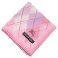 【新品】 薄手 ハンカチ アーガイル  バーバリー 72048 BURBERRY ピンク レディース