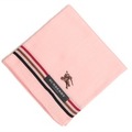【新品】 薄手 ハンカチ ボーダー  バーバリー 72209 BURBERRY ピンク メンズ