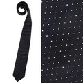 【新品】バーバリーブラックレーベル ドットネクタイ 44095 ネイビー系 メンズ プレゼント いろんなシーンに活躍