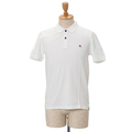 【新品】バーバリーブラックレーベル ロゴポロ 35829 ホワイト系 メンズ 