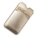 【新品】バーバリーロンドン スマホケース 42134 ゴールド系 レディース プレゼント パーティーシーンにもピッタリ