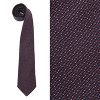 【新品】バーバリーロンドン 柄物ネクタイ 44432 パープル系 メンズ プレゼント いろんなシーンに活躍