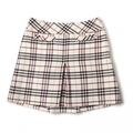 スカート 38 バーバリーブルーレーベル 55961 BURBERRY BLUE LABEL ホワイト系×ワイン系 レディース