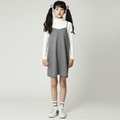 【50%OFF】ストライプ柄キャミワンピース×ハイネックリブTシャツセット