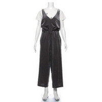 【50%OFF】ストライプ柄ベロアサロペット