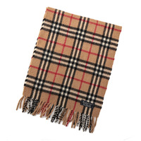 チェックマフラー 134×29cm バーバリーズ 43662 Burberrys ベージュ系 メンズ