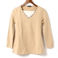 チェック切替ドッキングカットソー　キッズ 150a バーバリーロンドン br01000719 BURBERRY LONDON ベージュ ボーイズ