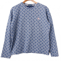 チェック柄スウェットカットソー L バーバリーブルーレーベル 62564 BURBERRY BLUE LABEL ブルー系 レディース