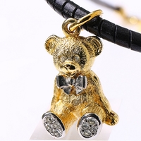 ネックレス 20681 バーバリーロンドン 黒 レディース