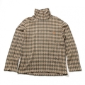 ハイネックカットソー 3 バーバリーブラックレーベル 54300 BURBERRY BLACK LABEL ベージュ系×カーキ系 メンズ