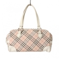 ハンドバッグ  バーバリーズ 53077 Burberrys ホワイト系×ピンク系 レディース