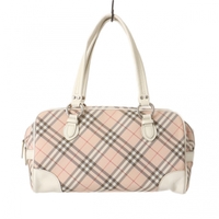 ハンドバッグ  バーバリーズ 53077 Burberrys ホワイト系×ピンク系 レディース