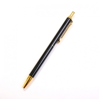 バーバリー ボールペン 黒系  ケース付 25178