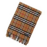 バーバリーズ Burberrys チェックマフラー 41558 ベージュ系 メンズ