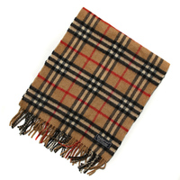 バーバリーズ 英国チェックマフラー 30916 ベージュ系 通勤や通学にぴったり