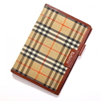 バーバリーロンドン 手帳ホルダー ベージュ系 メンズ 気軽でカジュアルに 25000