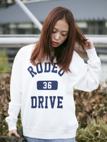 プリントクルーネックスウェット RODEO DRIVE