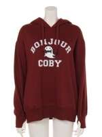 ボンジュールコビーパーカ/ボルドー